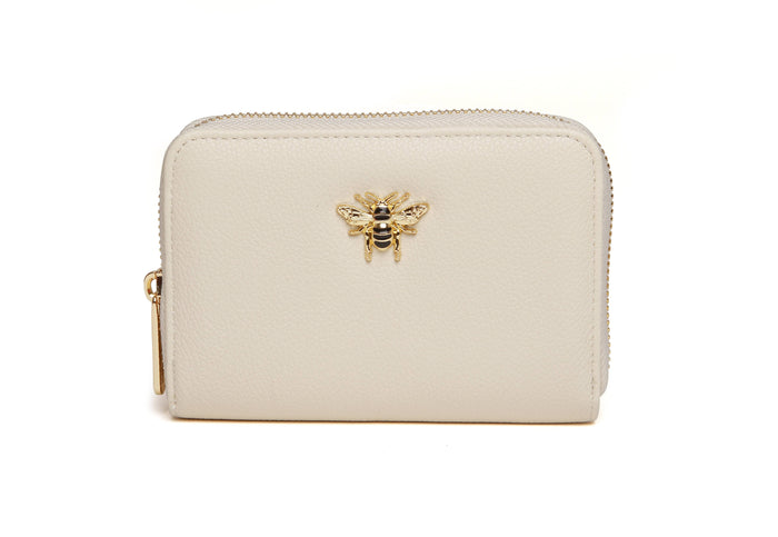 Alice Wheeler Bromley Purse - Pastel Cream