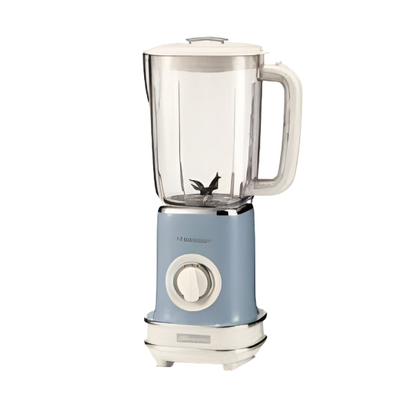 568/15/Ariete Blender 500W,1.5L,6stainless steel blades,2speeds + Pulse button,Plastic jar,Blue colo 600 / 1.5L / 3
