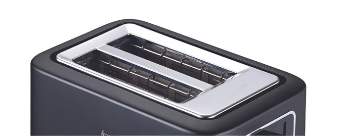 6187 / Arshia flugel Bread Toaster, black, 7 Toast Shade Settings: Customize your toast to your pref