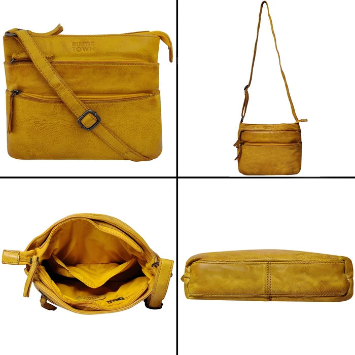 womens leather crossbody bags
