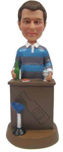 Bartender Bobblehead - National Bobblehead HOF Store