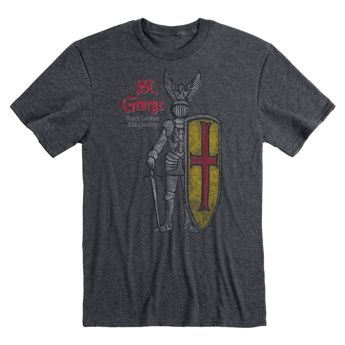 Busch Gardens Retro Knight Charcoal Adult Tee