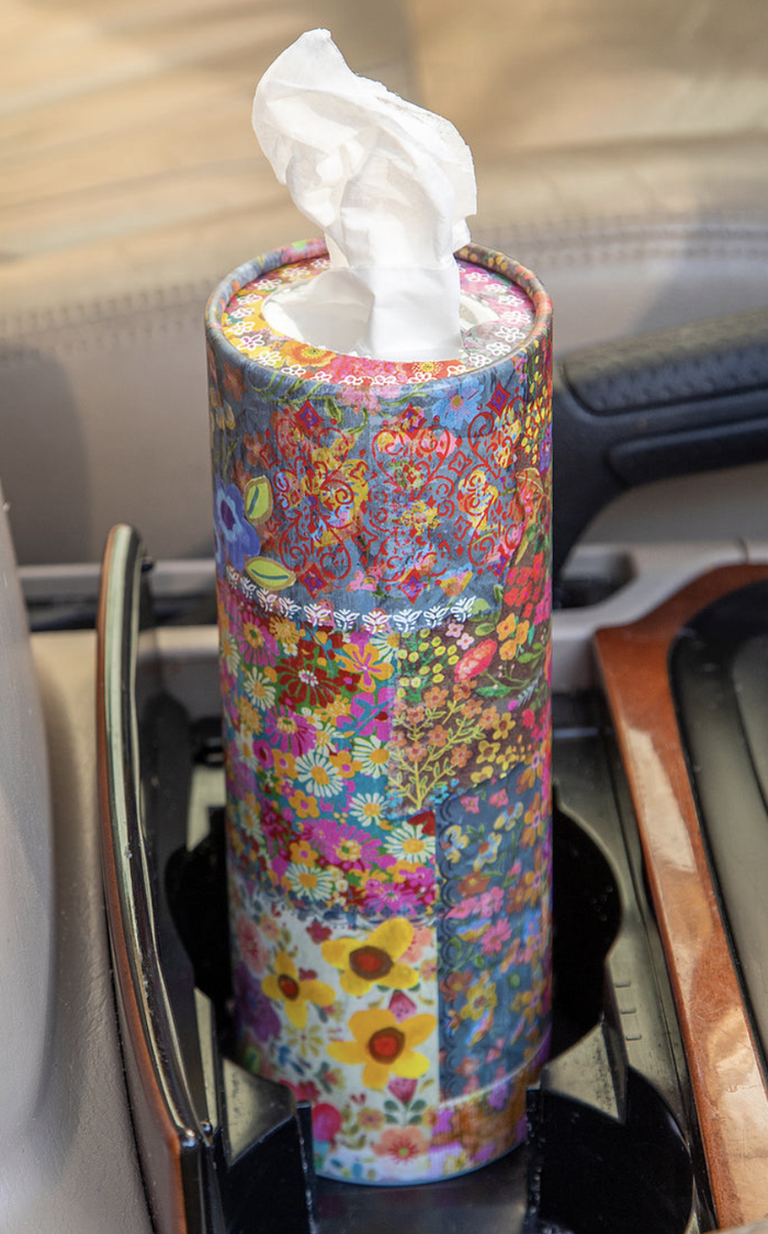 Car Tissue Holder Patchwork
