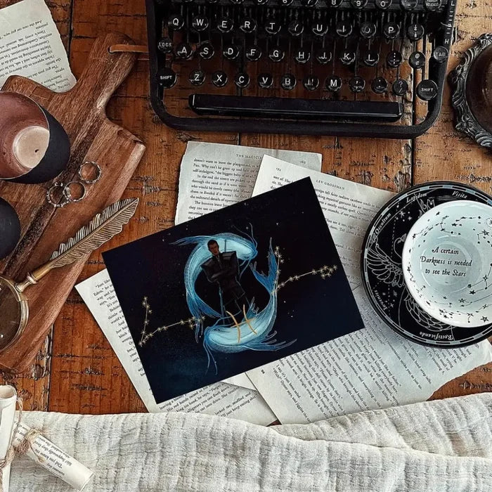 Collectible Pisces Zodiac Print Art Prints