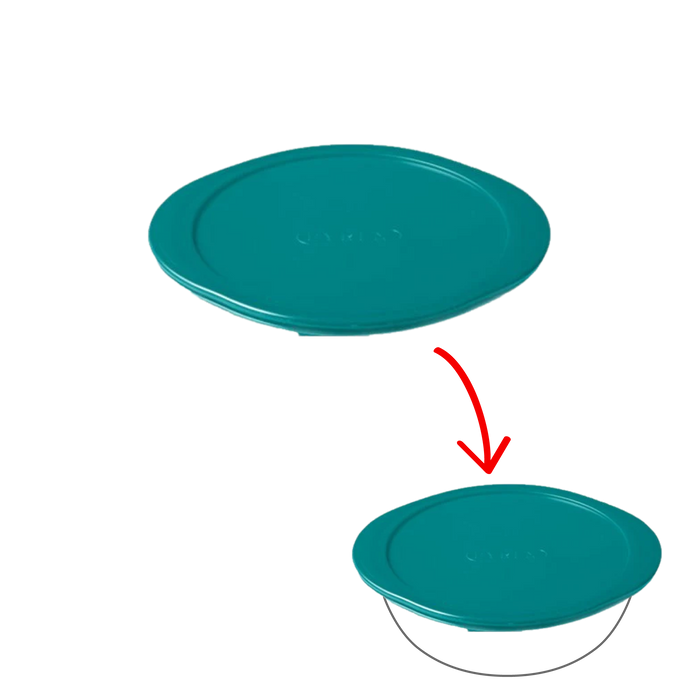 Cook&Store - Peacook green round replacement lid