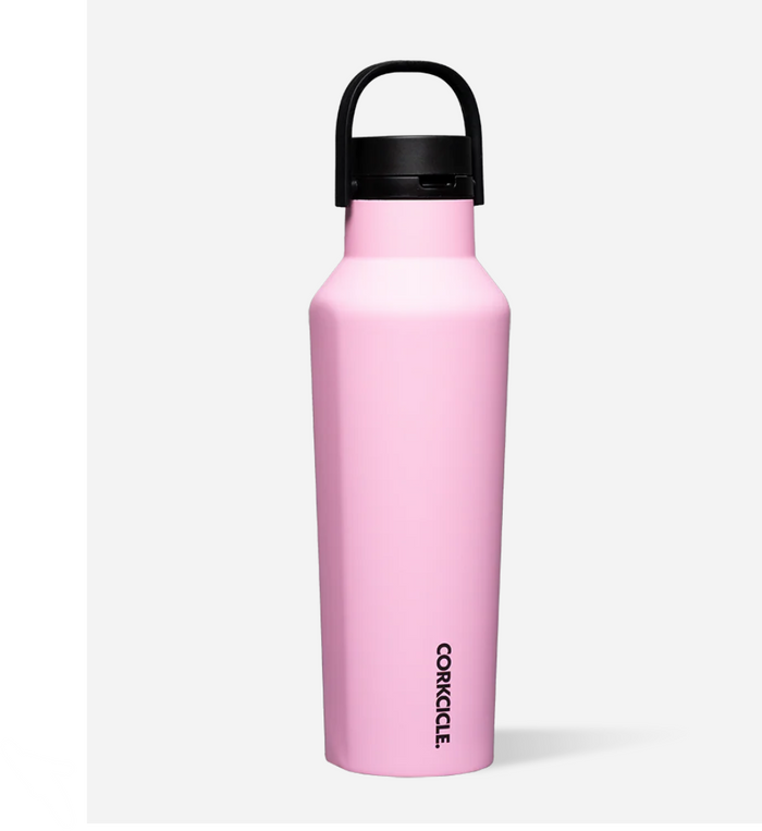 Corkcicle Canteen - 20 oz - Sun-Soaked Pink