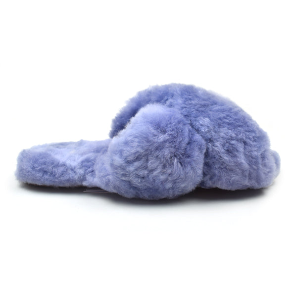 Criss Cross Baby Alpaca Women's Slipper