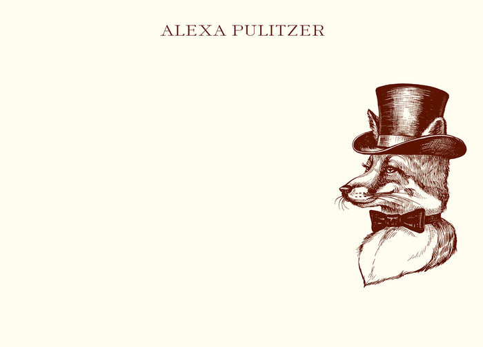 Customizable Mr. Fox A6 Notes
