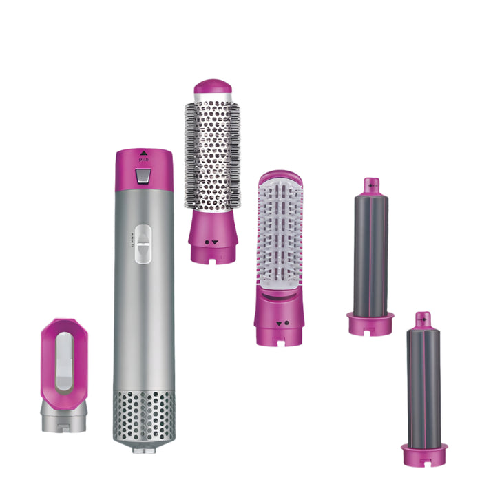 EN-6206 / ENZO Hair styler Hot Air Brush pink HAIRSTYLER / 1000 WATTS / PINK