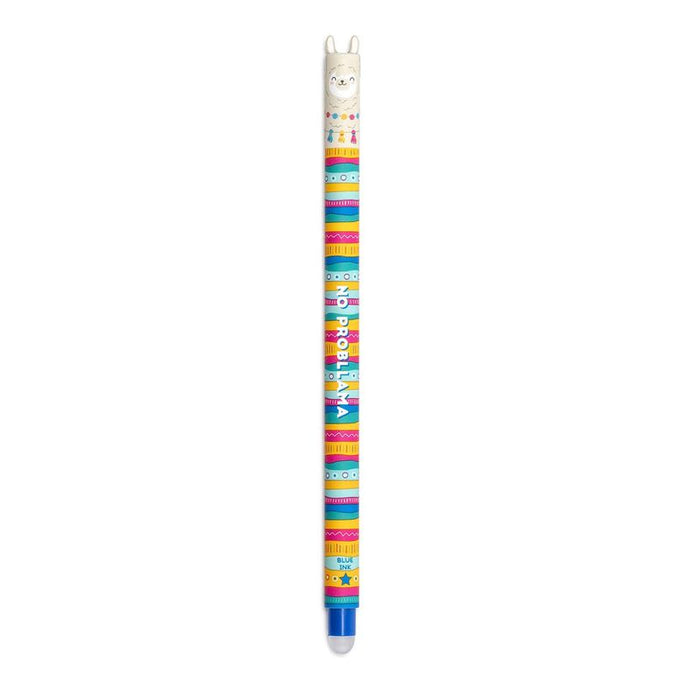 Erasable Llama Pen (Blue Ink)