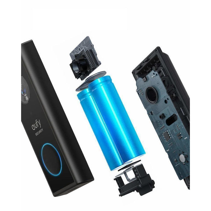 Eufy Video Doorbell 2K with Motion Sensor - Black & White | E82101W4 from DID Electrical - guaranteed Irish, guaranteed quality service. (6977617461436)