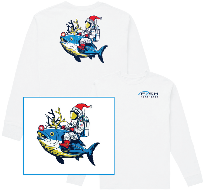 FISH Gear - Astro Santa LS Tee