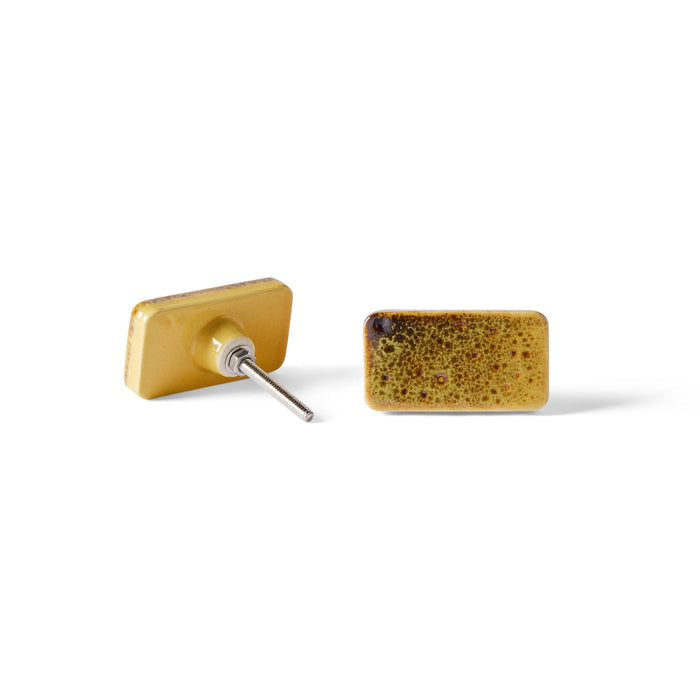 Glazed Quad Knob 6cm
