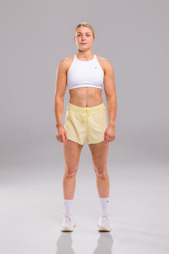 Halo Short Mid|High Rise - Lemon Butter
