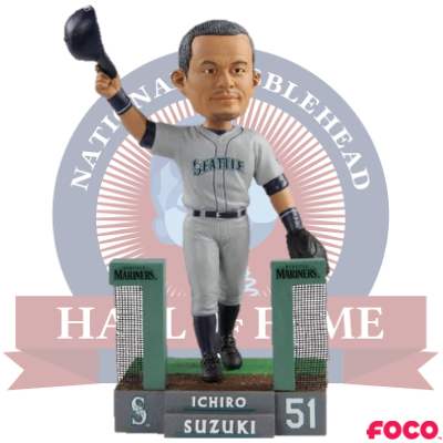 Ichiro Suzuki Seattle Mariners Farewell Bobblehead