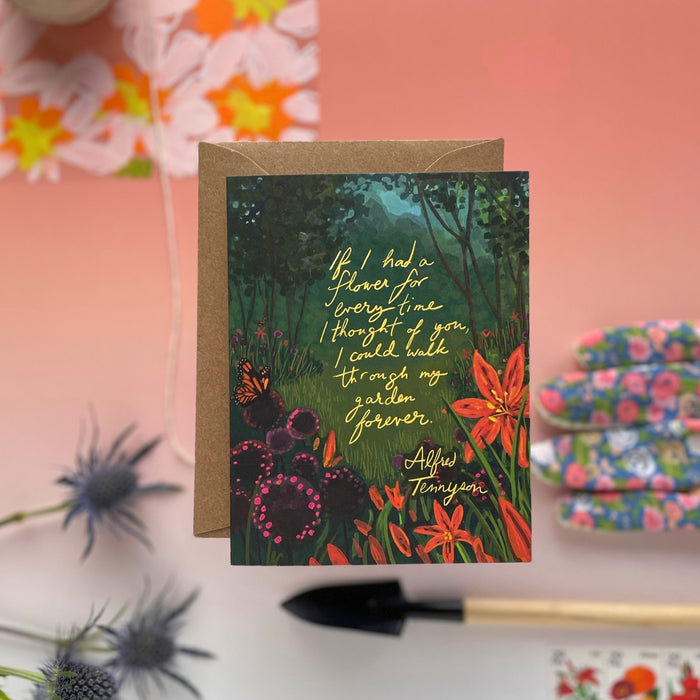 If I had a flower — Birthday, Thank You, Everyday Card