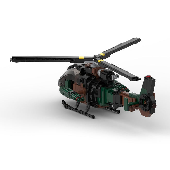 MOC - 116078 SA342 Gazelle Klemmbausteine - LesDiy - Klemmbausteine