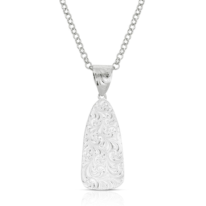 Montana Silversmiths Shadowed Pines Turquoise Necklace