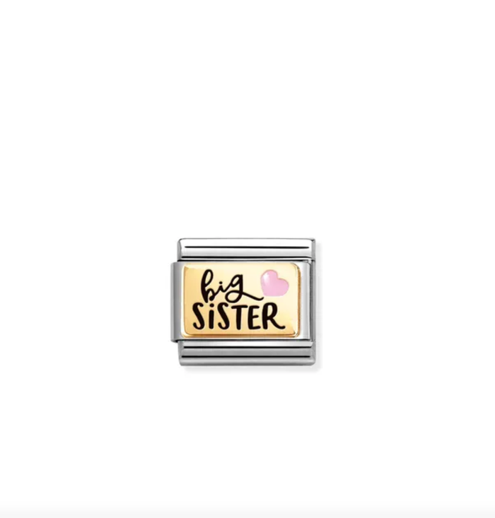 Nomination Classic 18K Gold Big Sister Charm