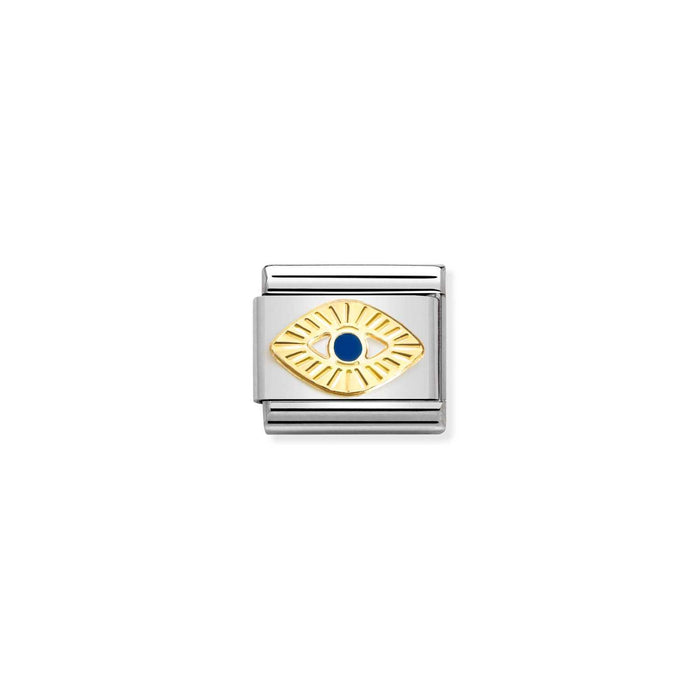 Nomination Classic 18K Gold Diamond Eye Charm