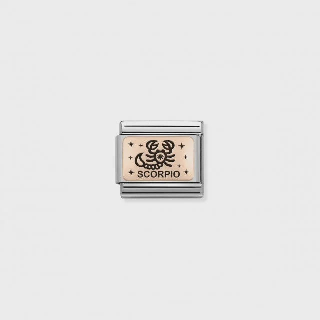 Nomination Composable Classic Link - Rose Gold Scorpio