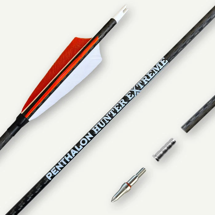Penthalon Carbonpfeile Hunter Extreme Naturfedern 600