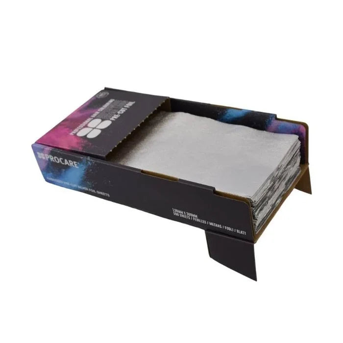 Procare Embossed Extra Long Pre Cut Foil 130mm x 300m - 500 sheets
