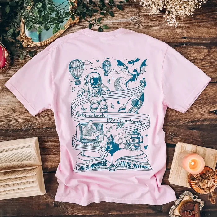 Reading Rainbow Heavy Weight Tee - Shirt