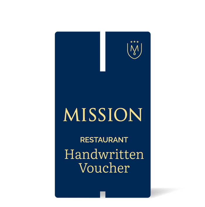 Restaurant Handwritten Voucher