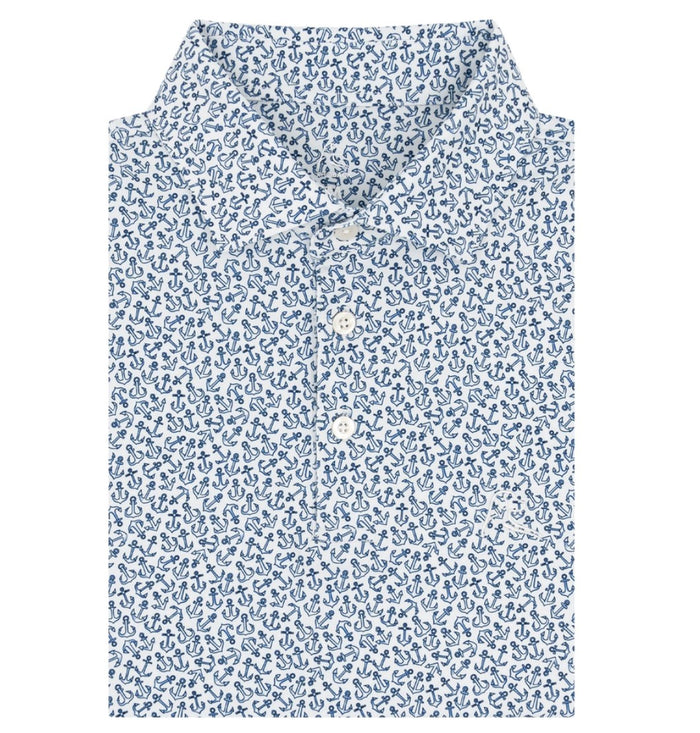 Rhoback Men's "The Anchors" Polo