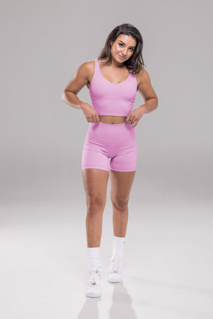 Seamless V Short - Strawberry Cream