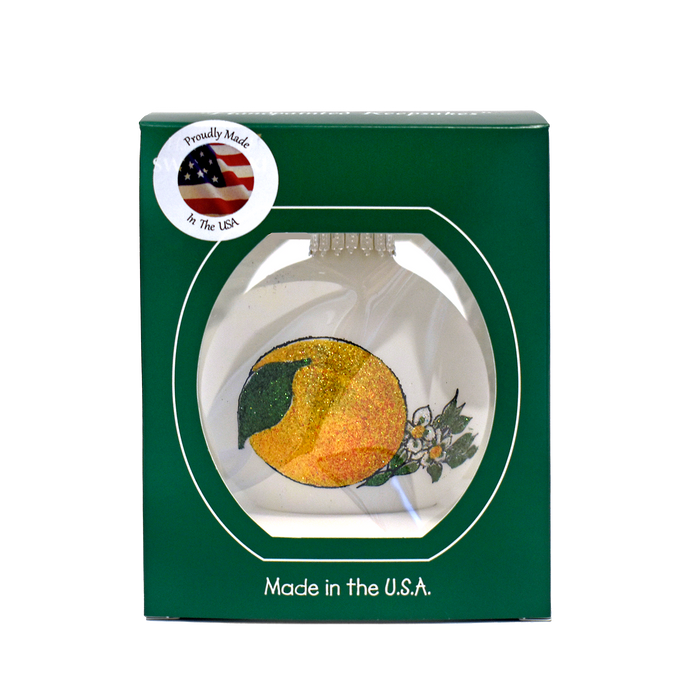 SeaWorld Florida State Local Glass Ball Ornament