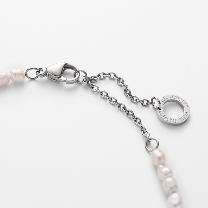 Set Pisces Charm und Halskette Silber