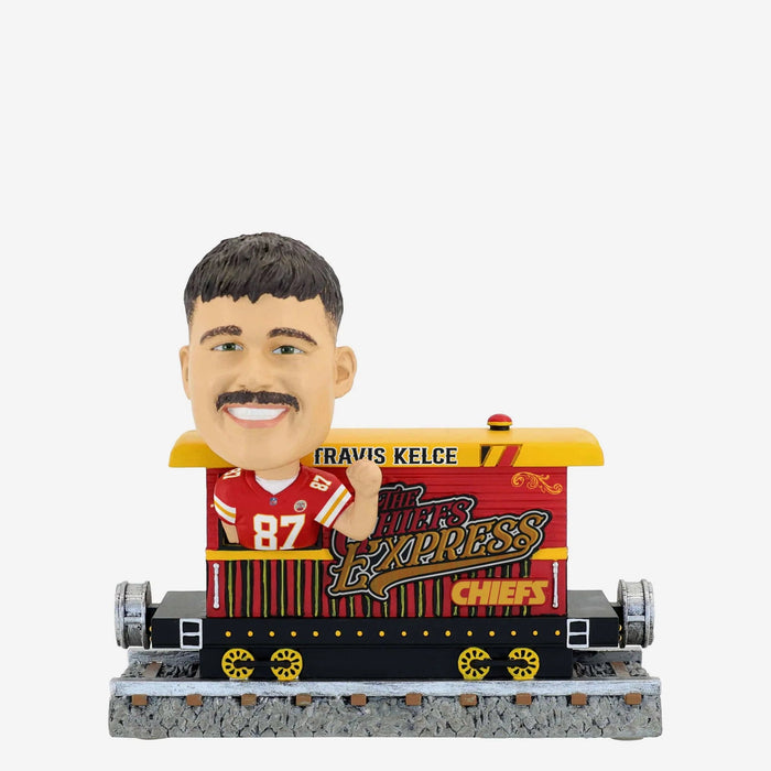 Travis Kelce Kansas City Chiefs Express Train NFL Football Bobblehead