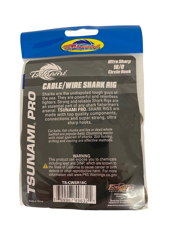 Tsunami - Pro Cable/Wire Shark Rig