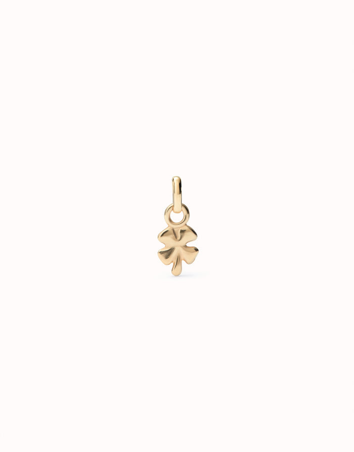 UNOde50 Clover Pendant Charm - Gold