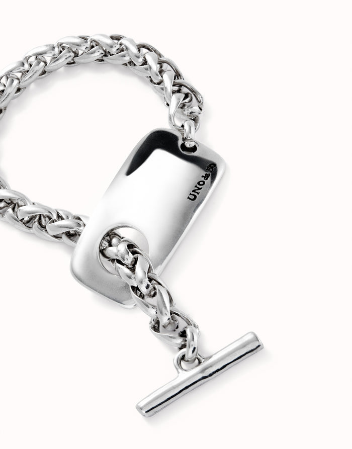 UNOde50 T-Bar Chain Bracelet