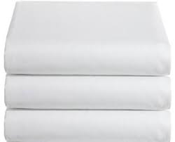 Weavers King Flat Sheet White