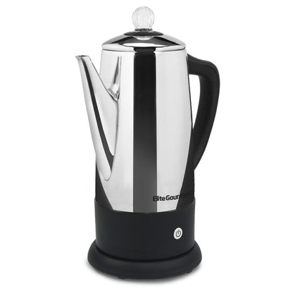 12 Cup Stainless Steel Electric Coffee Percolator