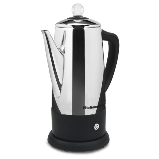 12 Cup Stainless Steel Electric Coffee Percolator