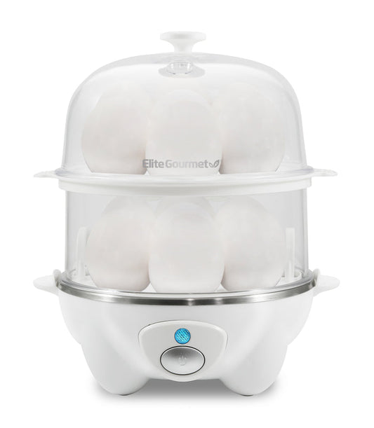 14-Egg Easy Egg Cooker, Steamer, Poacher