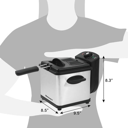 9.5" Width x 8.3" Height x 8.5" Depth