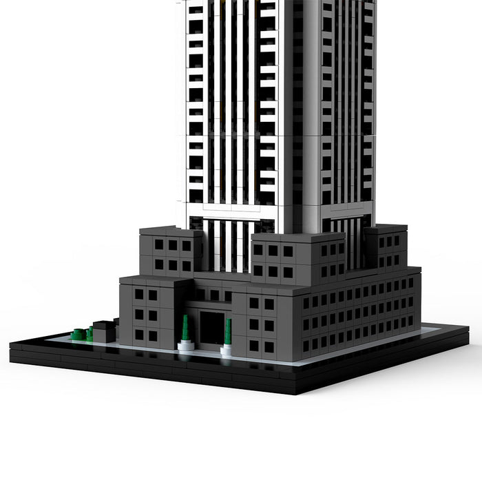 1/630 Scale BNY Mellon Center Klemmbausteine - LesDiy - Klemmbausteine