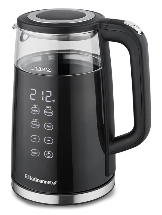 1.7L Digital Cordless Electric Water Kettle