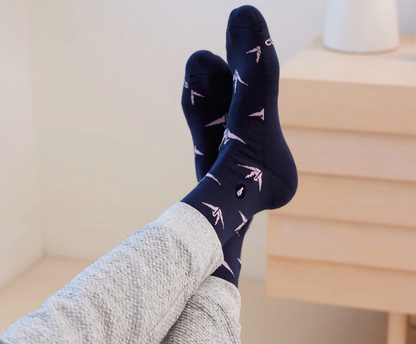 3 Pairs of Organic Socks in Gift Box that Helps Support Civil Rights, Education & Equality