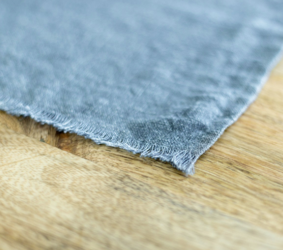 set of 4 Hand Woven Stone washed Linen Placemat (pick your color) - Eco-Friendly, Fair Trade - Give Back Goods