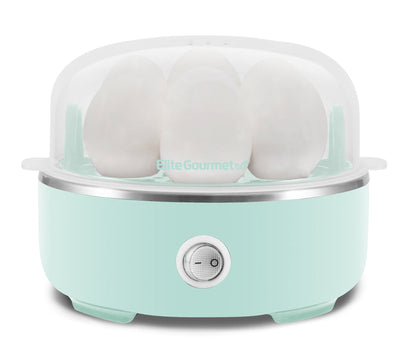 7-Egg Automatic Easy Egg Cooker (Black)
