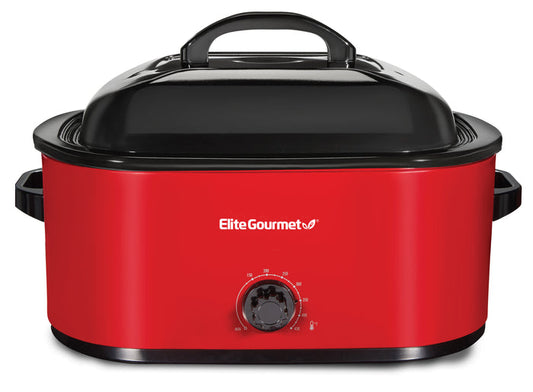 8Qt. Roaster Oven (Red)
