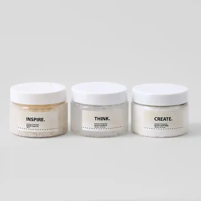 Affirmations Bath 3 Piece Set Assorted