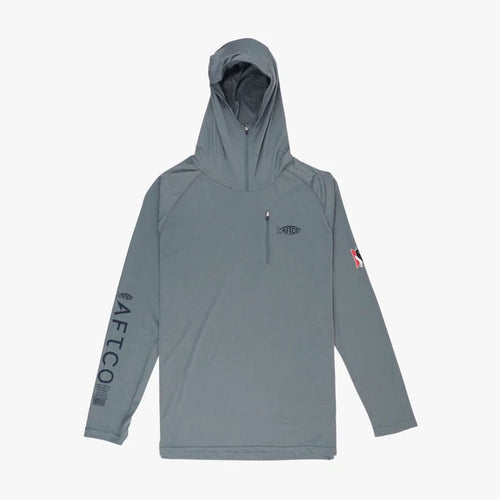 aftco-jason-christie-hooded-long-sleeve-performance-shirt-steel-front-primary
